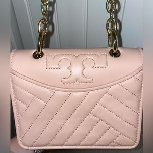 Small, light pink, Tory Burch Crossbody bag